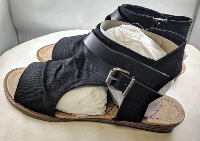 8 Medium US Desert Sand Rancher Canvas//Dyecut Blowfish Womens Balla Wedge Sandal