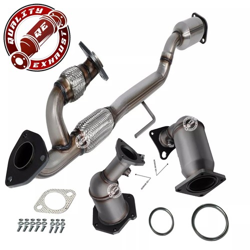 Nissan Altima 3.5L Catalytic Converter  Fits 2008-2018 Front and Rear set 3pcs - Picture 1 of 5
