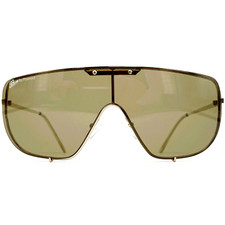 NOS Vintage Boris Becker 4806A By Polaroid Sunglasses - 80S Italy - Large - Gold
