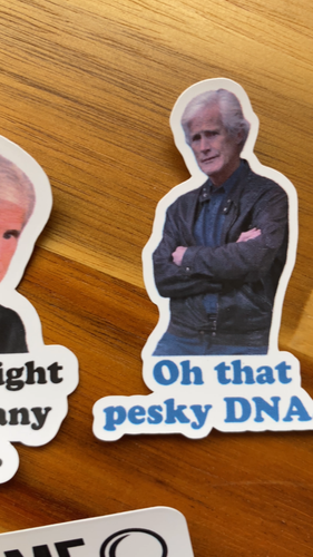 Dateline Inspired Keith Morrison TRUE CRIME Sticker Set of 11 Pesky DNA - 第 1 支影片,共 1 支