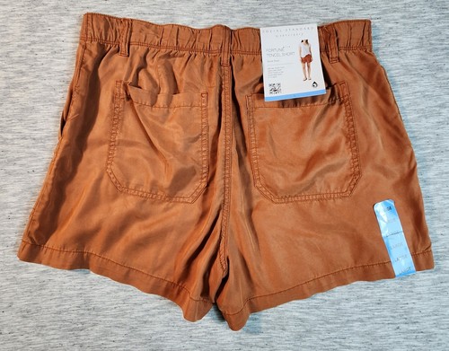 Social Standard By Sanctuary Shorts Fortune Tencel Womens Size Large Red Clay - Picture 3 of 9