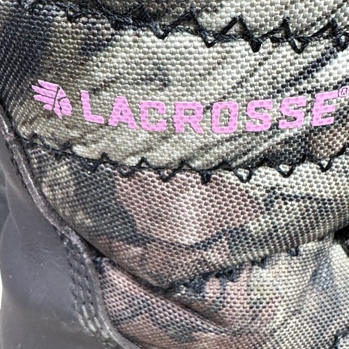 LaCrosse 8" Silencer Scent HD Insulated Hunting Camo Boots Youth 4, Womans 5.5 - Picture 7 of 9