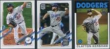 2021 Topps Series 1 Clayton Kershaw 86B-4 86' Insert/World Series #179/Base #67