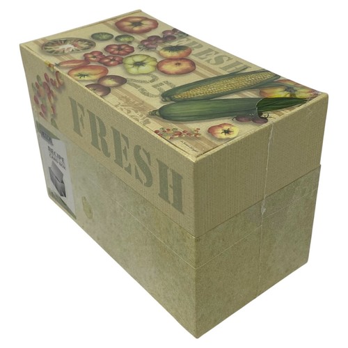 LANG frisch vom Bauernhof Rezept Karten Box versiegelt Susan Winget 4x6 Karten Organizer - Bild 13 von 21
