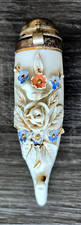 Vintage  Wedding Smoking Tobacco Pipe Porcelain Bowl  5.5