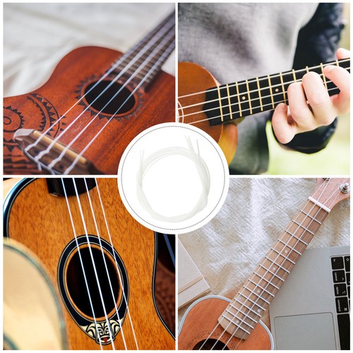 5 Sets Ukulele Strings Universal 21/23/26 Inches Music Wire Sturdy Nylon Strings - Picture 11 of 12