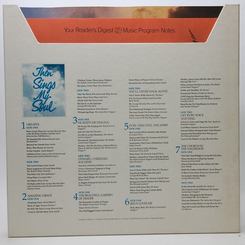 Then Sings My Soul All Time Inspirational Favorites 7 LP Vinyl Box Set 1983 EX - Picture 3 of 5