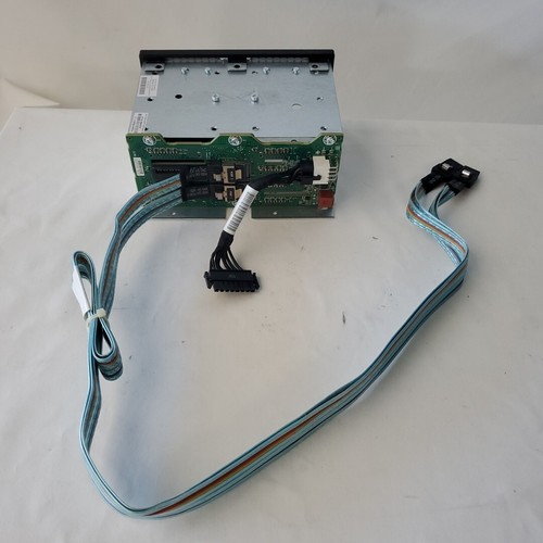 HP 670943-001 DL380p DL385p 8-Bay SFF SAS Hard Drive Cage w/ Backplane, Cables 2 - Picture 4 of 8