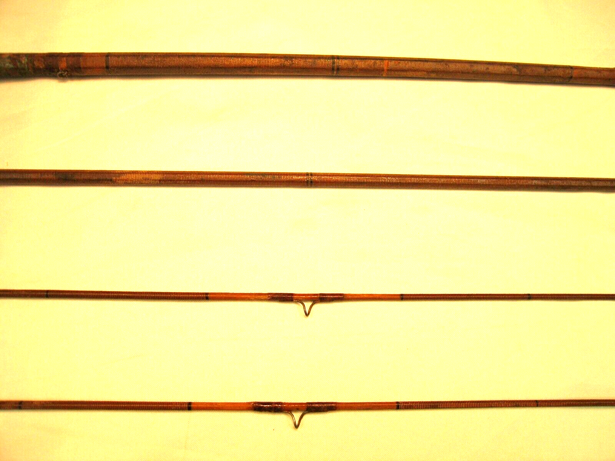 Vintage Old Japanese Bamboo 8ft Fly Rod w/extra tip | eBay