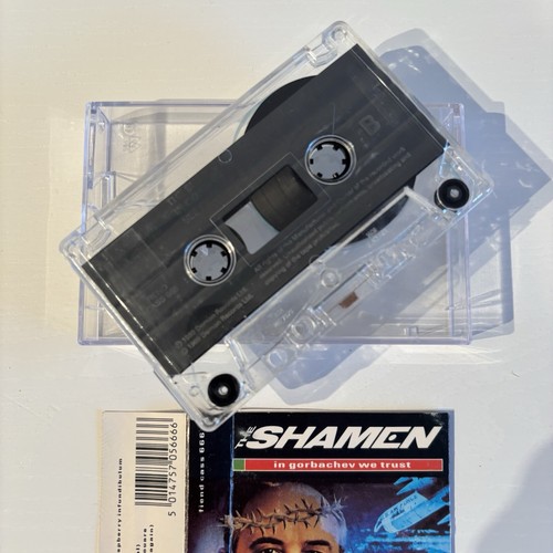 THE SHAMEN - IN GORBACHEV WE TRUST (UK CASSETTE TAPE) - Picture 3 of 6