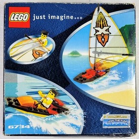 LEGO 6734 Island Xtreme Stunts Beach Cruisers 53 pcs (Box Damage) Sealed New 