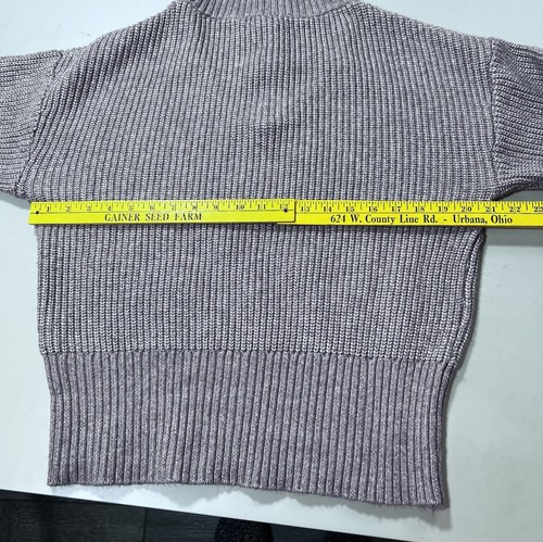 Suéter Grande Cuello Tortuga con Cremallera Cupcakes y Cachemira Años 80 Acogedor Tranquilo Lujo - Imagen 5 de 7