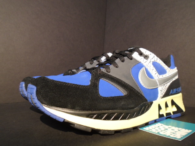 2006 Nike Air STAB PREMIUM JORDAN PACK CEMENT BLUE RIBBON BLACK CEMENT PACK GREY WHITE 10.5 45112a 2006 Nike Air STAB PREMIUM JORDAN PACK CEMENT BLUE RIBBON BLACK CEMENT PACK GREY WHITE 10.5 45112a