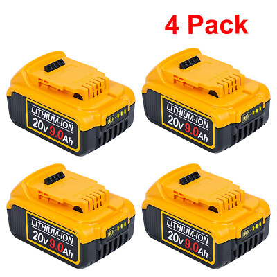 Battery For DeWalt 20V Max 9.0AH Lithium Battery DCB206 DCB201-2 DCB200-2