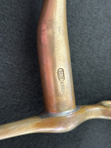 Kandare von Sprenger 150mm, Unterlegtrense 160mm von Sprenger Aurigan, in Gold! - Bild 4 von 17