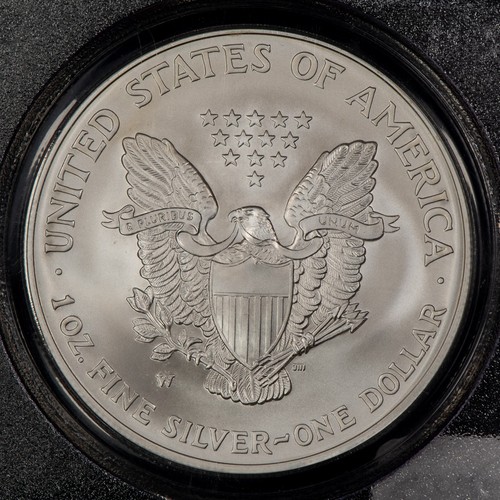 2008-W 1 oz Silver American Eagle - Reverse of 07 - PCGS MS 69 - SKU-B4764 - Picture 4 of 4