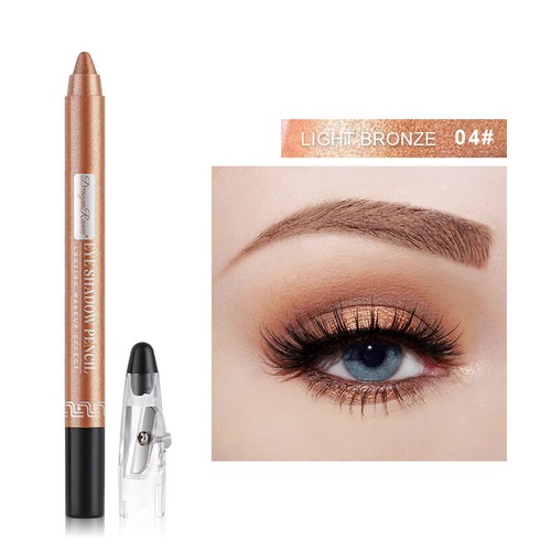 Matte Glitter Eyeliner Pencil Eye Liner Gel Pen Silkworm Stick Makeup Colorful - Picture 18 of 36