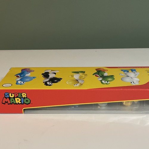 NEW! Nintendo Super Mario Bros. 2.5” Yoshi Action Figure 5 Multi-Pack Box Sealed - Picture 5 of 5