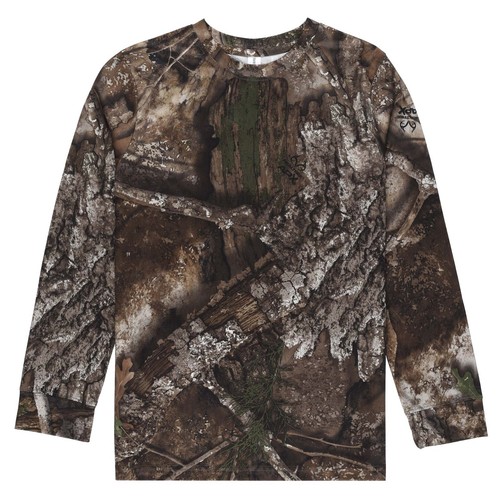 Bell Rangers Authentic Realtree and Mossy Oak Camo Crewneck Long Sleeve T-Shirt - Bild 18 von 60