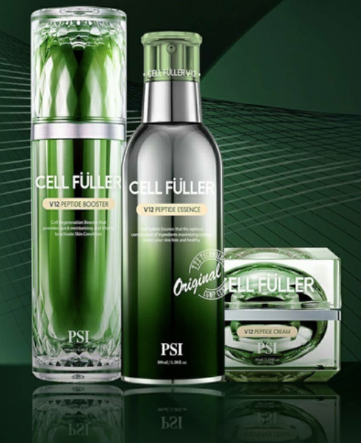 パイオンテック　セルフューラーV12 PEPTIDE 3点セット Kem CELL FULLER PION TECH V12 PEPTIDE dưỡng trắng da