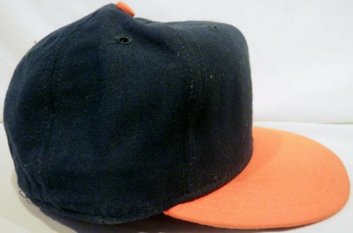 Vintage Miami Hurricanes New Era Baseball Cap Hat 7-1/8 Green Orange Visor - Picture 3 of 12