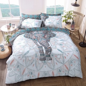 Elephant-Mandala-Duvet-Cover-with-Pillow-Case-Quilt-Cover-Bedding-Set-All-Sizes