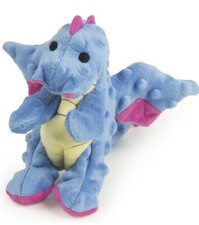goDog BLUE DRAGON Chew Guard Technology DOG/PUPPY TOY 11"