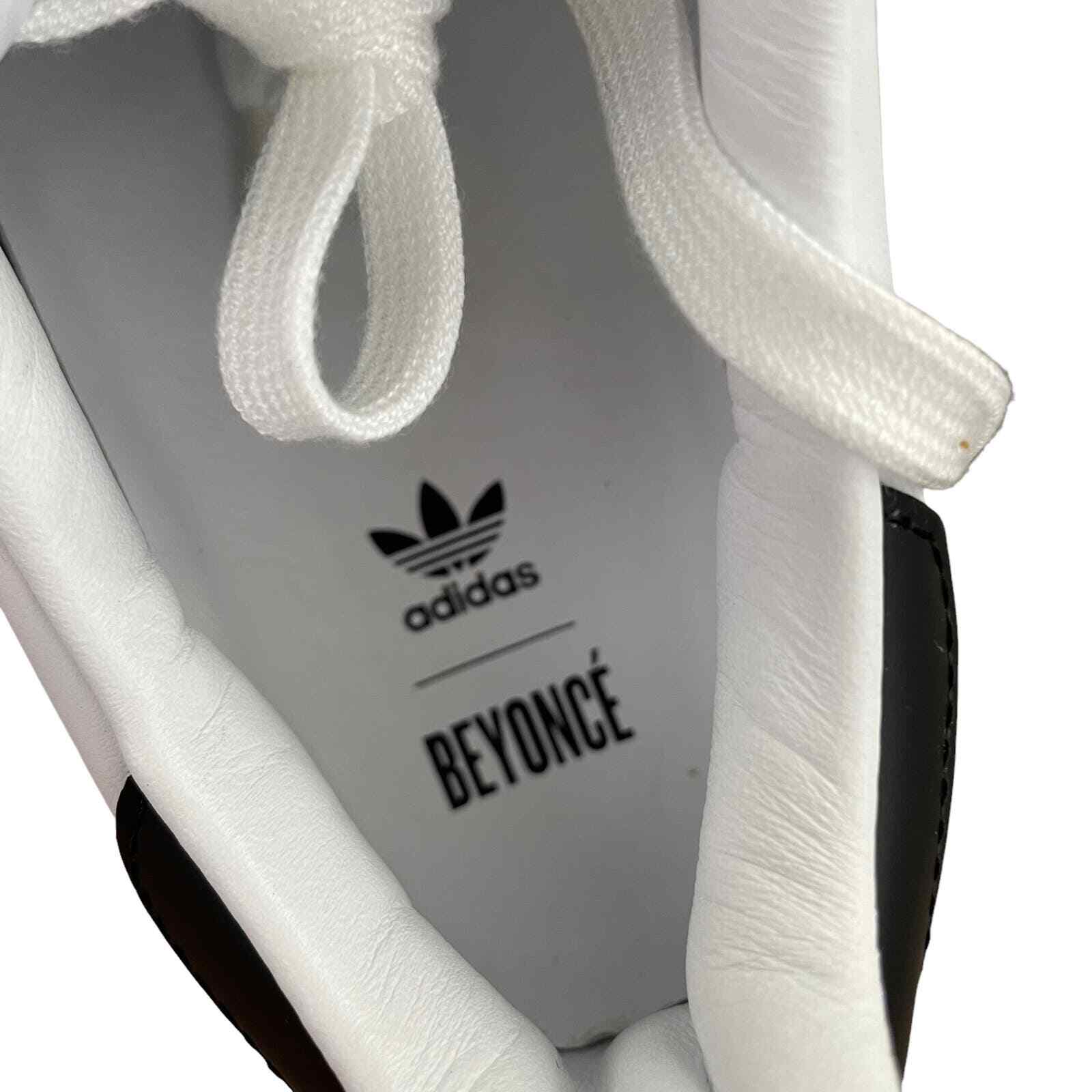 NEW adidas Originals Beyonce Superstar Sneakers Ivy Park White Black Size 6 image 10