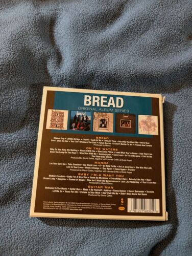 BREAD (DAVID GATES) 5 CD BOX SET-ORIGINAL ALBUM SERIES-UK IMPORT-2009 VG To VG+ - Picture 2 of 5
