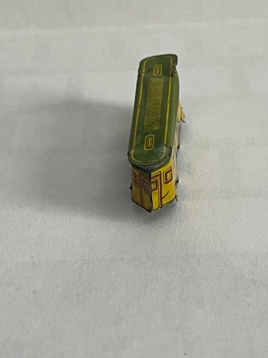 1930's CRACKER JACK PRIZE ELECTRIC LOCOMOTIVE TIN LITHO TOY
