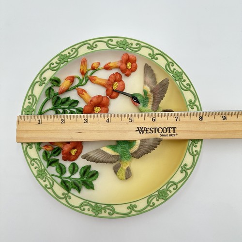 Treasures of the Sky RUBÍ-GARGANTA CON TROMPETA ENREDADERA RUFOUS PLACA 3D - Imagen 9 de 9