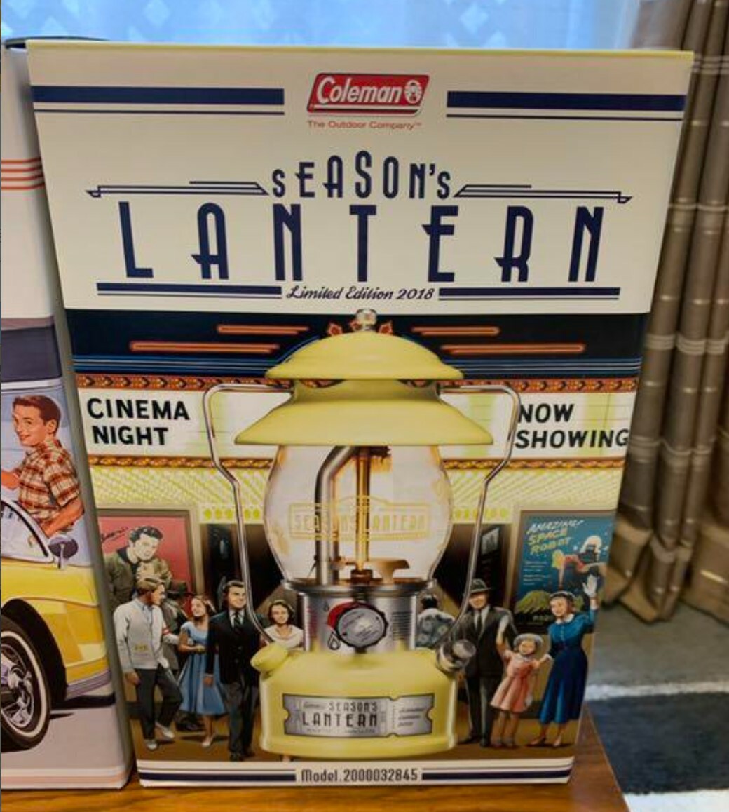 Coleman Seasons Lantern 2018 Limited Edition Yellow Mustard Coleman Seasons Lantern 2018 Limited Edition Yellow Mustard