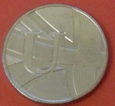 NEW A-Z 2019  ALPHABET 10p COIN HUNT- LETTER U - UNION FLAG  UNCIRCULATED s/bags