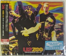 U2 - ZOO TV Live in Dublin 1993 - JAPAN SHM-CD EP , BONUS TRACK, HYPE STICKER