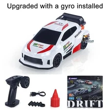 US Stock 2.4GHz 1/43 RC Drifting Car 4×4 Racing Vehicle RTR Mini Car Light Gyro