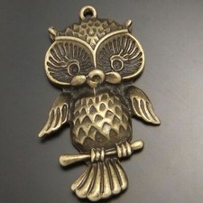 10pcs Antiqued Bronze Alloy Totem Charms Pendant DIY Crafts Jewelry