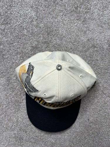 Vintage 90's Sports Specialties NHL Pittsburgh Penguins Shadow Hat SnapBack - Picture 5 of 8