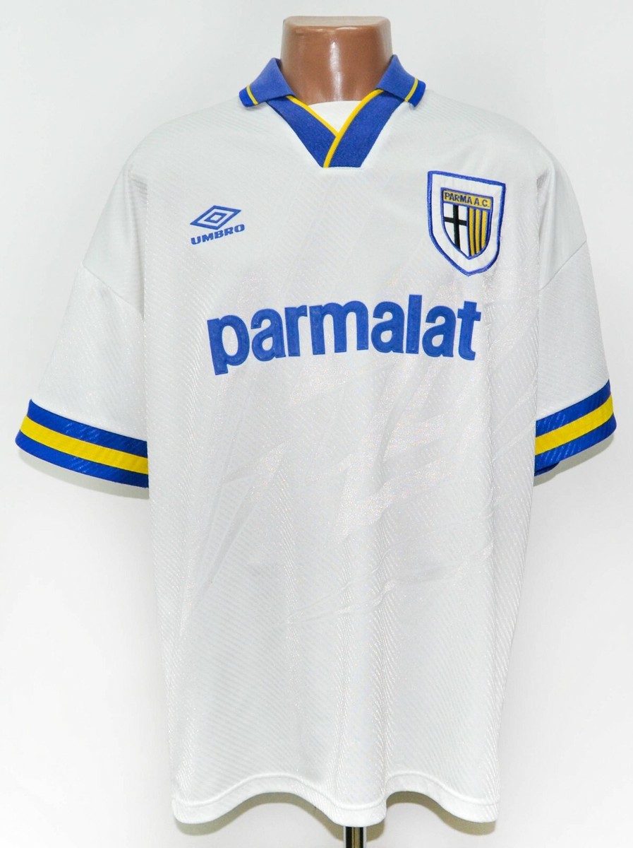 PARMA ITALY 1993/1995 HOME FOOTBALL SHIRT UMBRO SIZE XL PARMA ITALY 1993/1995 HOME FOOTBALL SHIRT UMBRO SIZE XL