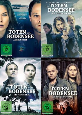 Die Toten vom Bodensee - Episode 5-8 (u.a. Abgrundtief) # 4-DVD-SET-NEU