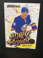 23-24 UD Credentials Hockey RC Highly Anticipated HA-18 William Dufour