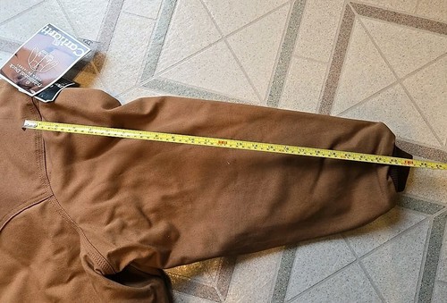 Chaqueta CARHARTT Para Hombres De Colección Sante Fe 4xl - Pato Acolchado Forrado J13 Marrón Hecha en EE. UU. - Imagen 6 de 14