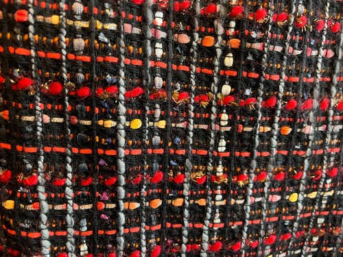 Carlisle Two Piece Suit Size 18 Jacket and Skirt Red Black Tweed - Picture 10 of 10