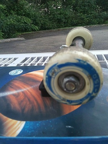 VINTAGE X-TREME LIMITS WOODEN SKATEBOARD w Graphics - Bild 4 von 6