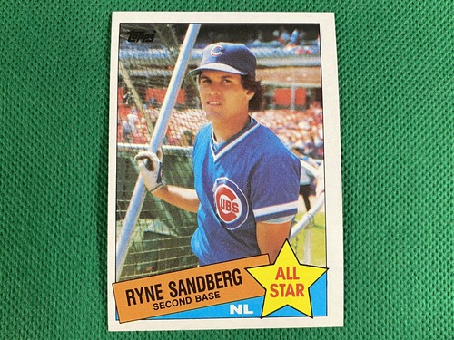 1985 Topps #713 Ryne Sandberg AS Chicago Cubs