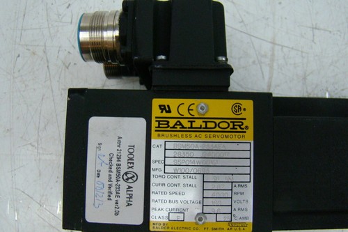 Baldor Brushless AC Servomotor 160V BSM50A-233AEA - Bild 2 von 7