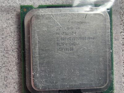 	Intel Pentium 4 SL7PR 2.8 GHz CPU processor