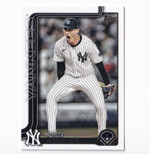 (10) Luke Weaver 2025 Topps Series 2 Base Card Lot #506 New York Yankees