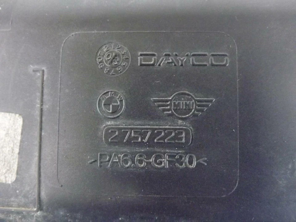 08 MINI COOPER 1.6L 1.6 filtro de bote de evaporación de combustible 2757223 Foto 3 de 3