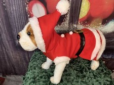 Dog Or Cat Christmas Santa Claus Fancy Dress Costume.Medium