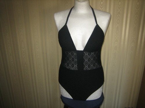 mossimo one piece swimsuit L black - Picture 1 of 5